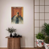 viandora-fushimi-inari-acquerello-poster-con-cornice-ambiente-a-1x1