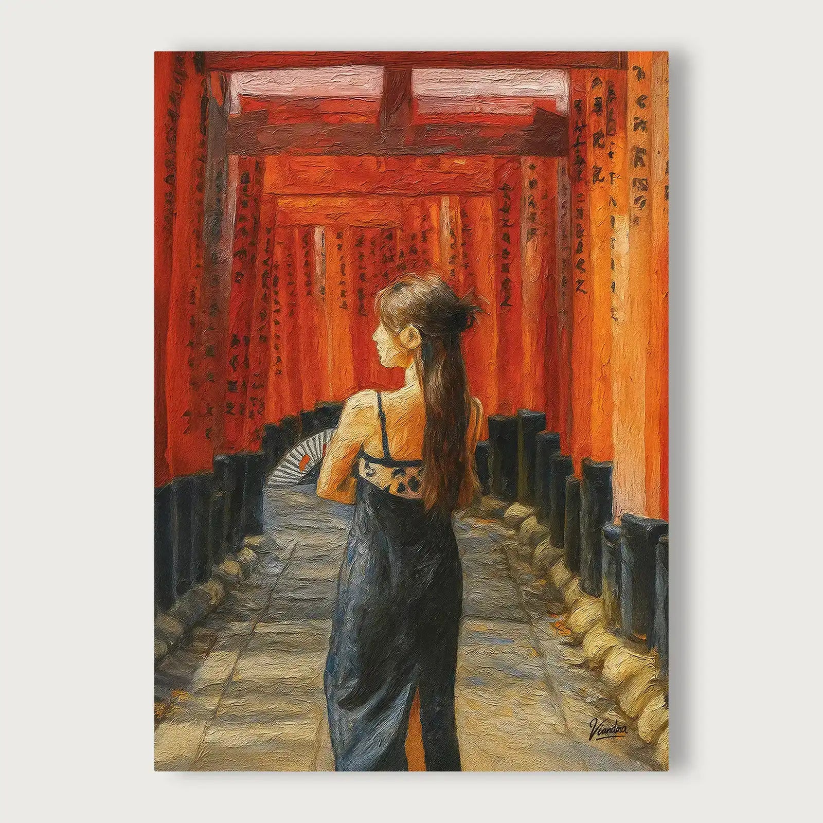 viandora-fushimi-inari-acrilico-tela-fronte-1x1