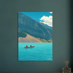viandora-lake-louise-paddle-poster-moderno-ambiente-a-1x1