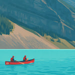 viandora-lake-louise-paddle-poster-moderno-dettaglio-1x1