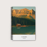 Lake Louise Sunrise – Spiral Notebook
