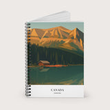 Lake Louise Sunrise – Spiral Notebook