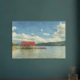 viandora-maligne-lake-acquerello-poster-ambiente-a-1x1