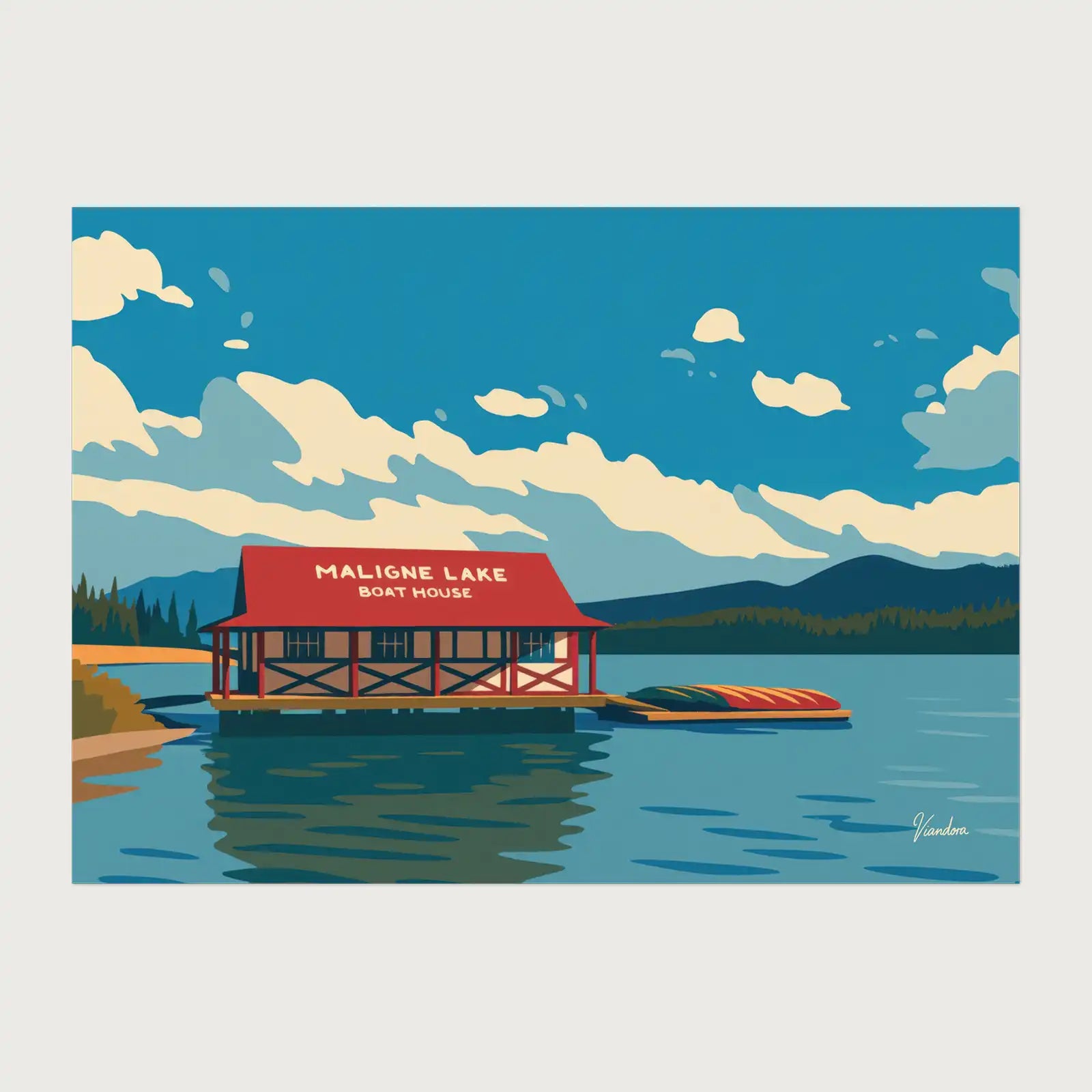 viandora-maligne-lake-poster-moderno-fronte-1x1