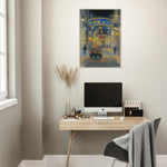 viandora-midnight-hiroshima-acquerello-poster-con-cornice-ambiente-a-1x1