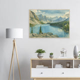 viandora-moraine-lake-acquerello-poster-con-cornice-ambiente-a-1x1