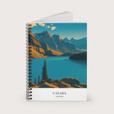 Moraine Lake – Spiral Notebook