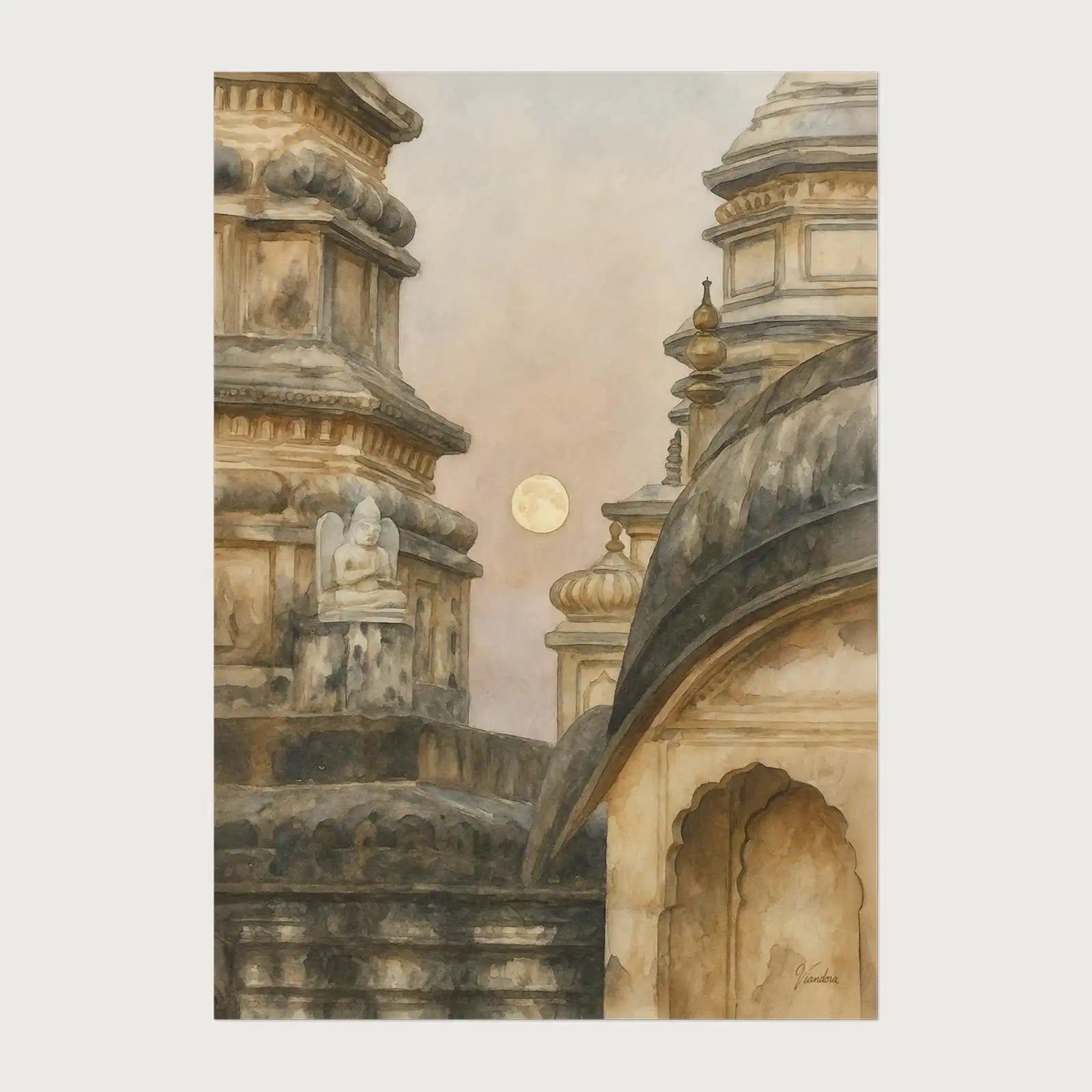 viandora-pushkar-moon-acquerello-poster-1x1