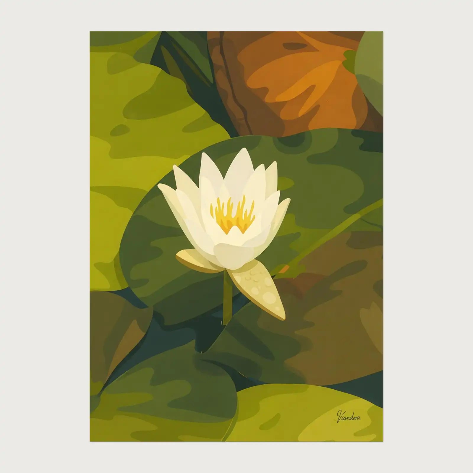 viandora-shirakawa-lotus-poster-moderno-fronte-1x1