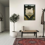 viandora-taj-mahal-beyond-acquerello-poster-con-cornice-ambiente-a-1x1