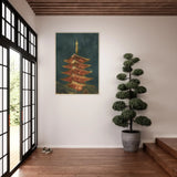 viandora-tokyo-senso-ji-acquerello-poster-con-cornice-ambiente-a-1x1