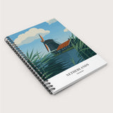 Zaanse Schans Windmill – Spiral Notebook